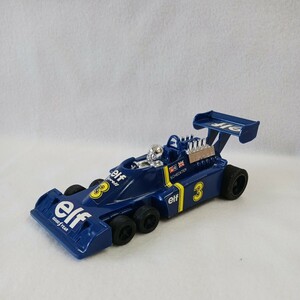 F1　ダッシュ　タイレルP34　elf　レーシングカー　レトロ玩具　駄菓子屋