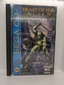 ハート・オブ・ジ・エイリアン Heart of the Alien SEGA CD (海外版メガCD)用ソフト 北米版