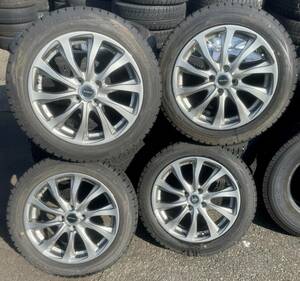 ☆バリ山！！☆　175/60R16　82Q　DUNLOP　WINTERMAXX　WM01　アルミ　BALMINUM　4H　16×6J　PCD100　IS45　４本　A214