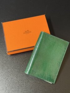 HERMES　エルメス　手帳　アジェンダ　グリーン