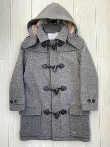 バーバリーチルドレン 10Y 140cm ダッフルコート グレー 男女兼用 BURBERRY