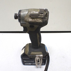 Ft617771 マキタ 電動工具 充電式インパクトドライバ TD173D makita 中古