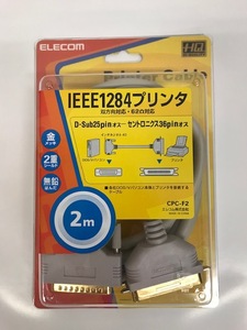 エレコム　IEEE1284プリンタケーブル2m CPC-F2【未開封・未使用品】