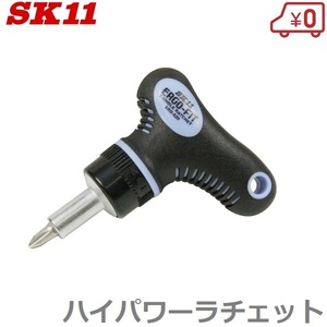 SK11 ラチェットドライバー 72山 Tハンドル SRD-620 プロ仕様 プラスドライバー マイナスドライバー ドライバービット付