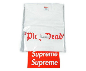 SUPREME シュプリーム 22AW Play Dead Tee 半袖Ｔシャツ ホワイト サイズXL 正規品 / 29552