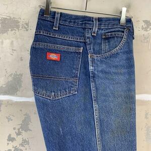 90s メキシコ製 Dickies ディキーズ デニムパンツ ワイド ルーズ