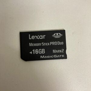 0917 メモリーカード メモリースティック Lexar 16GB s0 簡易書簡