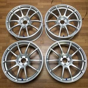 【美品】18インチ 8J +47 PCD100 ADVAN Racing RZ ブレンボ レガシィ インプレッサ BRZ 86 プリウス カローラスポーツ CT200h RS TC GT RG