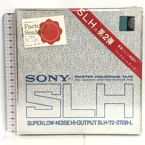 2 未開封 SONY SLH SUPERLOW－NOLSE Hi-OUTPUT SLH-72-370B-L オープンリールテープ