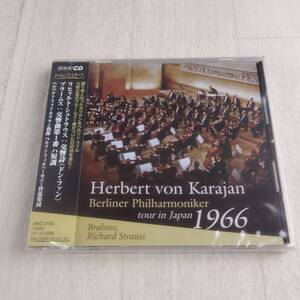 1JC3 CD 未開封 ヘルベルト・フォン・カラヤン ベルリン・フィル 1966年来日ライヴ ブラームス 交響曲 第1番 ハ短調 op.68