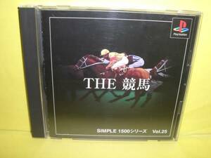 ☆中古☆　ＰＳ　【 ＴＨＥ 競馬　】【即決】