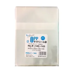 【人気商品】カクケイ OPP袋 クリアパック テープ付 40ミクロン 100枚 140×145mm