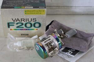 TB526リョービ バリウス F200 スペクトル 箱付説明書付◇付属品有/ベイトリール/RYOBI/釣り具/フィッシング/動作未確認/古道具タグボート