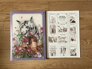 白泉社 平成13年 松下容子 / YOKO MATSUSHITA 闇の末裔 複製原画 11枚 ( カラー 8 / モノクロ 3 ) BEST SELECT ART COLLECTION ■ 英286