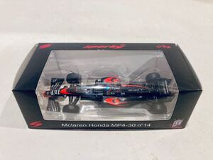 【送料無料】1/64 Sparky McLaren Honda マクラーレン ホンダ MP4-30 F.ALONSO アロンソ 2015