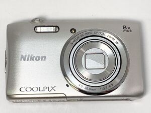 ◆Nikon ニコン Coolpix S3600 シルバー コンパクトデジタルカメラ◆-019