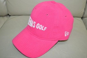 新品未使用 BEAMS GOLF ビームスゴルフ NEW ERA ニューエラ 別注 ロゴ キャップ ピンク 税込5,500円 送料無料　サイズフリー