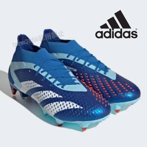 新品 adidas【25cm】プレデター アキュラシー.1 SG サッカー 取替え式 スパイク PREDATOR ACCURACY シューズ アディダス 靴 青 2296