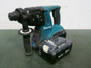 ☆【1H1015-7】 makita マキタ 26mm充電式ハンマドリル HR262D 電動工具 DC36V バッテリー2台付属 ジャンク