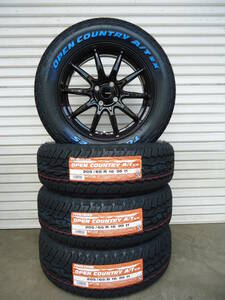 G-SPEED G05&TOYOオープンカントリーA/T EX☆205/65R16☆トヨタライズ・ダイハツロッキー☆ホワイトレター☆4本セット