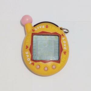 【玩具】 超じんせーエンジョイ たまごっちプラス 2005年 オレンジ LOVE 黄色 BANDAI 電子ペット バーチャル バンダイ レア 希少 ゲーム