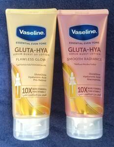 2個セット★未発売★Vaseline Gluta-Hya★Serum Burst/Serum Burst UV★Smooth Radiance/Flawless Glow★ヴァセリンNiacinamide