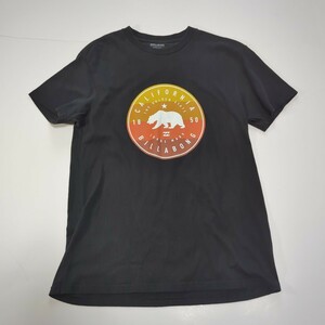 ☆BILLABONG　ビラボン　 半袖Tシャツ　Sサイズ　メンズ　カルフォルニア　サーフィン　サーファー　 ブラック　黒　スケボー　1850 サーフ