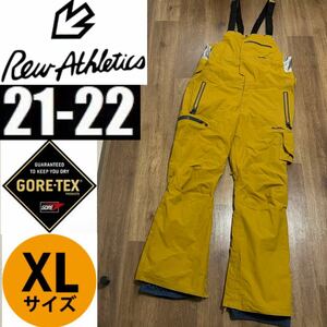 REW GORE-TEX ゴアテックス スノーボード スノボ メンズ パンツ ズボン ビブパンツ ビブ ビブパン XLサイズ XL サロペット オーバーオール