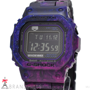 カシオ G-SHOCK 5000シリーズ ソーラー電波 スマートフォンリンク カーボン 40周年記念 GCW-B5000UN-6JR CASIO ほぼ未使用