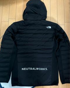 THE NORTH FACEザノースフェイス X NEUTRALWORKS.ニュートラルワークスのダブルネーム ゴールドウィンRED RUN HOODIE新品未使用品タグ付S黒