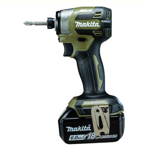 マキタ[makita] 18V-6.0Ah 充電式インパクトドライバ TD173DXO（オリーブ）※充電器別売