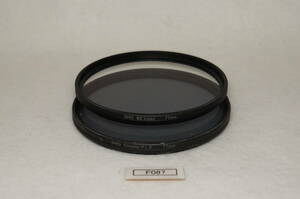 F087_77mm 2枚セット DHG Cross PL 中古実用フィルター （★状態若干悪い）