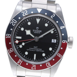 チュードル TUDOR 79830RB ヘリテージ ブラックベイ GMT 自動巻き メンズ 美品 箱・保証書付き_860004