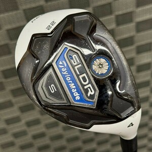 A940-O53-627 TaylorMade テーラーメイド SLDR S U4 22° ユーティリティ フレックス S 男性用 右利き ゴルフクラブ ⑨