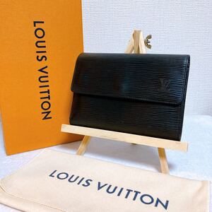 ★美品ルイ・ヴィトン　財布　ポルトトレゾール　エテュイパピエ　エピ　M63712 長財布 LOUIS VUITTON