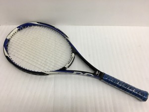 ダンロップ DUNLOP 【並品】硬式ラケット ブルー/ブラック Diachluster4.0WS