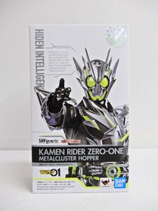 066Z710★【中古 美品】BANDAI/バンダイ S.H.Figuarts 仮面ライダーゼロワン メタルクラスタホッパー