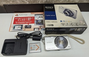 2366) SONY ソニー コンパクトデジカメ SONY サイバーショット DSC-W630 元箱付き
