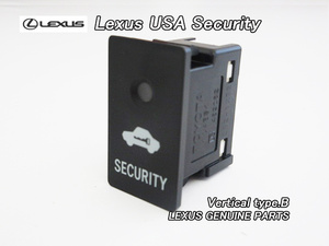 レクサス/LEXUS/米国US純正セキュリティ.インジケータ.ランプ縦型Bタイプ/USDM北米仕様SECURITY-INDICATOR(横24.5mm×縦42.5mm)常時点灯USA