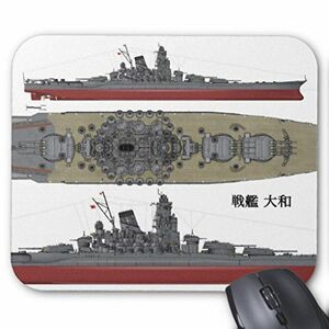 『 戦艦 大和 』のマウスパッド 2（フォトパッド）