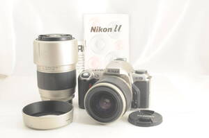 ★極上美品★NIKON ニコン U + TAMRON 28-80mm F3.5-5.6 + TAMRON AF 75-300mm F4-5.6 LD★完動★AP078★