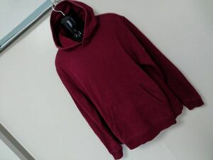 kkaa2205 ■ GAP ■ パーカー スウェット トレーナー フーディー 裏起毛 えんじ色 L