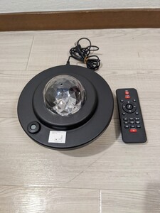 【w871】【稼働品】 LED プロジェクターナイトライト リモコン付き 寝室ライト BL-XK01