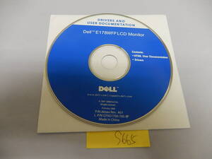 Dell　DRIVERS AND USER DOCUMENTATION E178WFPLCD B-155