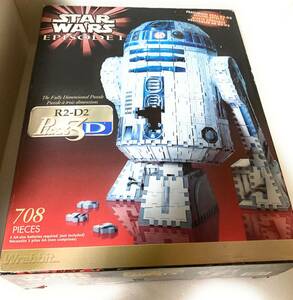 激レア　Puzz3D Star Wars R2-D2 3D puzzle