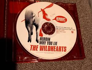 非売品　プロモ盤　the wildhearts ワイルドハーツ　cd heroin why you lie hr hm ハードロック