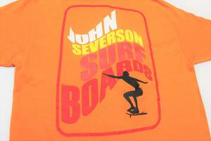 YTS22東洋XSジョンセバーソン サーフボード サーフィンJohn Severson半袖TシャツUSA製SUN SURFサンサーフ