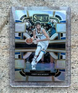 1円スタート Chet Holmgren チェット・ホルムグレン 2023-24 Panini Select Concourse Silver Prizm Rookie RC ルーキー