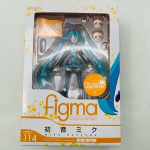 新品未開封 マックスファクトリー Figma 114 初音ミク 応援Ver.