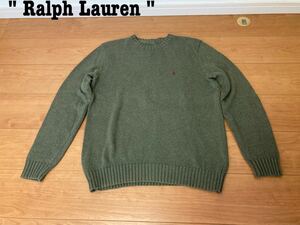 ★TU★【Ralph Lauren】★定番！着回し便利！　ラルフローレンコットンセーター